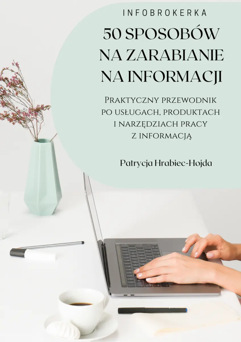 Okładka e-booka 50 sposobów na zarabianie na informacji